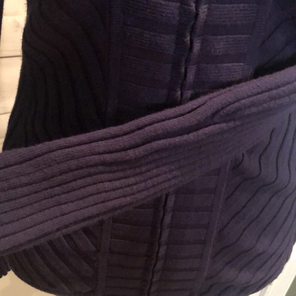 Athleta Womens Blue Long Sleeve Freestone Rib Zippy Jacket-Size Small - Picture 4 of 7